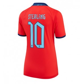 Engleska Raheem Sterling #10 Gostujuci Dres za Ženska SP 2022 Kratak Rukavima